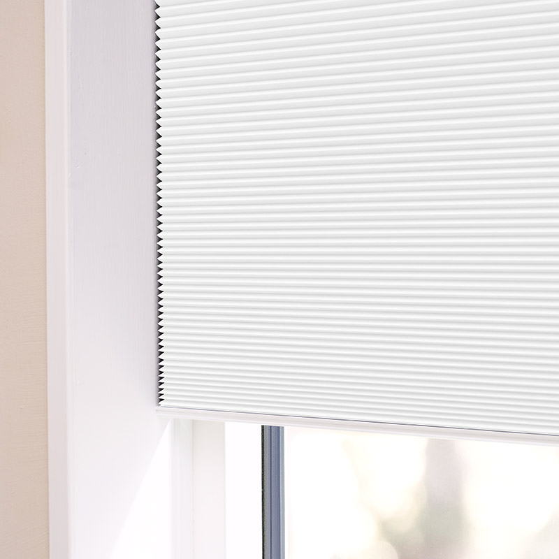 Plisségardin easylift m/grep Bomull – Dobbelt stoff