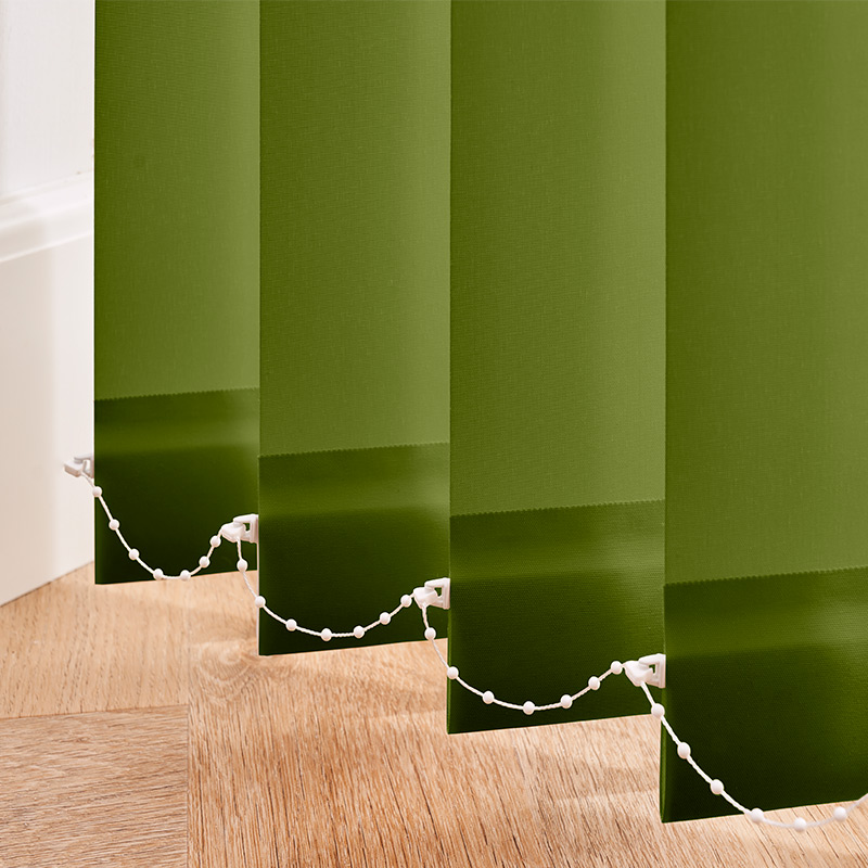 Lamellgardin 89mm Lime grønn