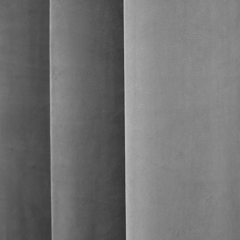 Gardin Duchesse - Grå - Velour