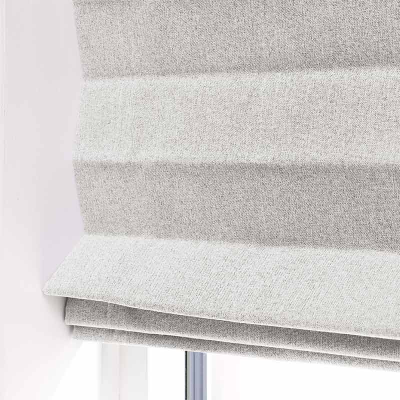 Lystette liftgardiner Midnight - Off white