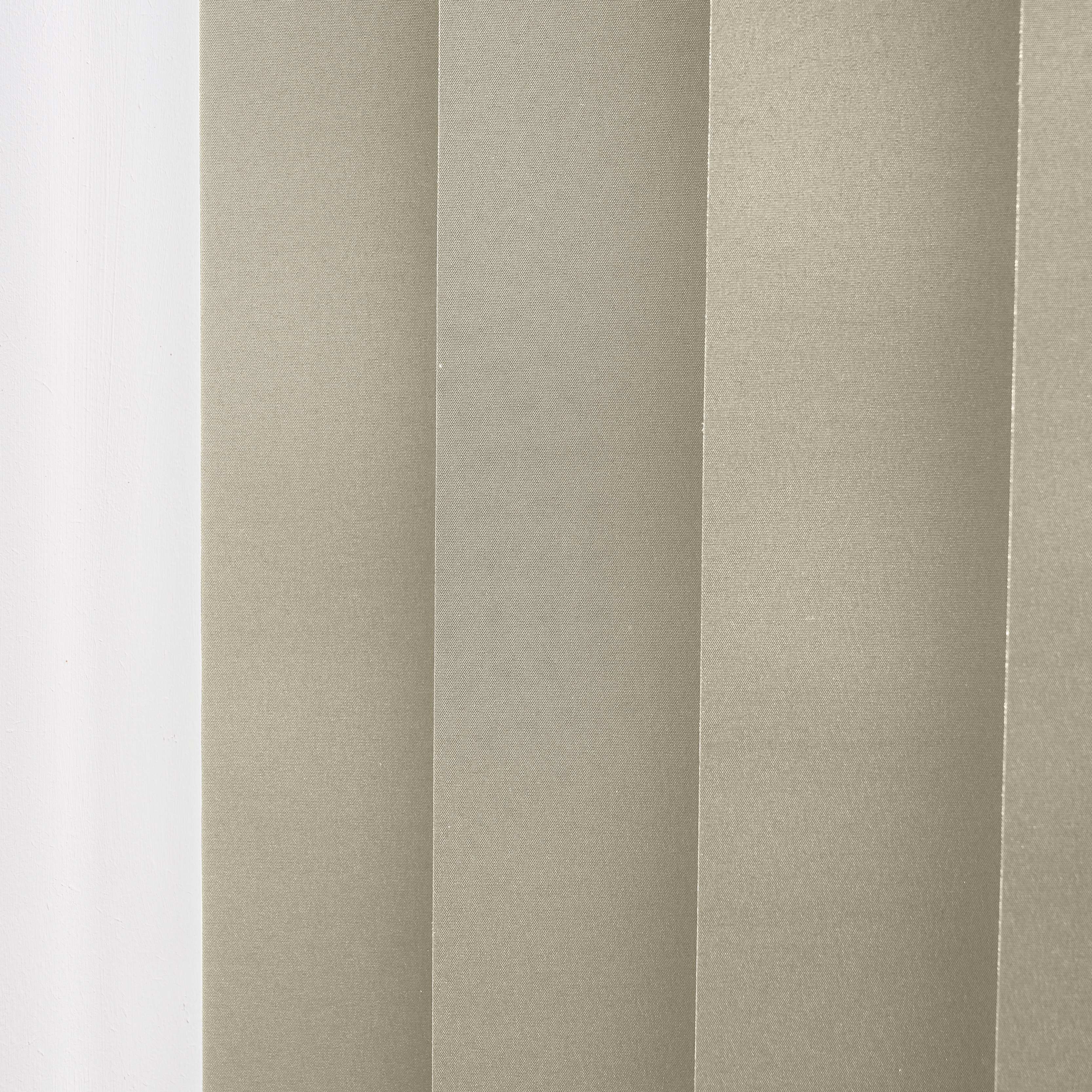 Lamellgardin 127mm lystett Latte