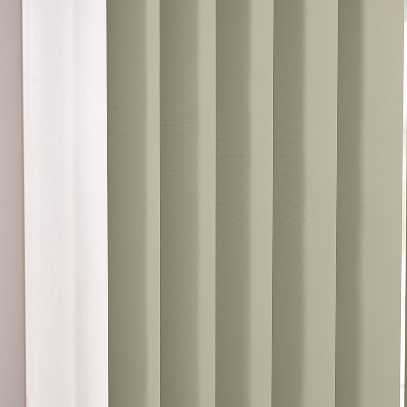 Lamellgardin 89mm lystett Latte
