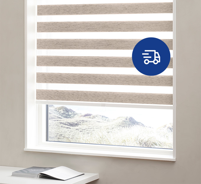 Xpress Duo rullegardin easylift m/grep Beige
