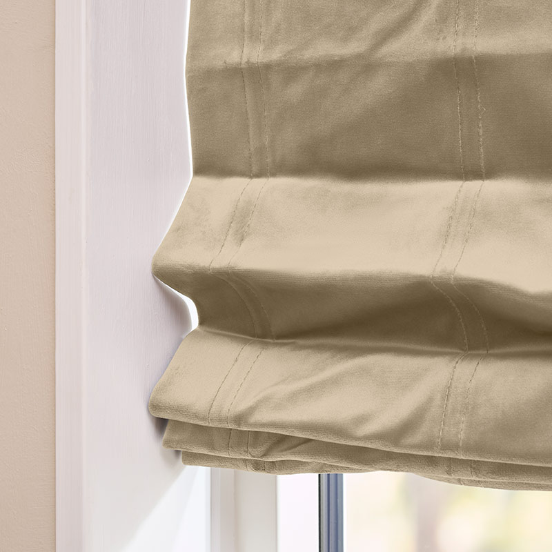 Liftgardin Duchesse - Sand - Velour