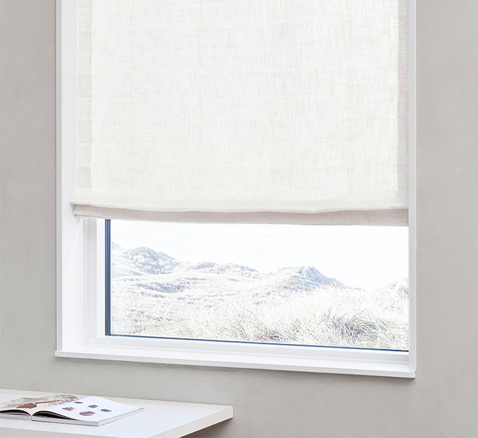 Liftgardin Delight - Off white - Struktur