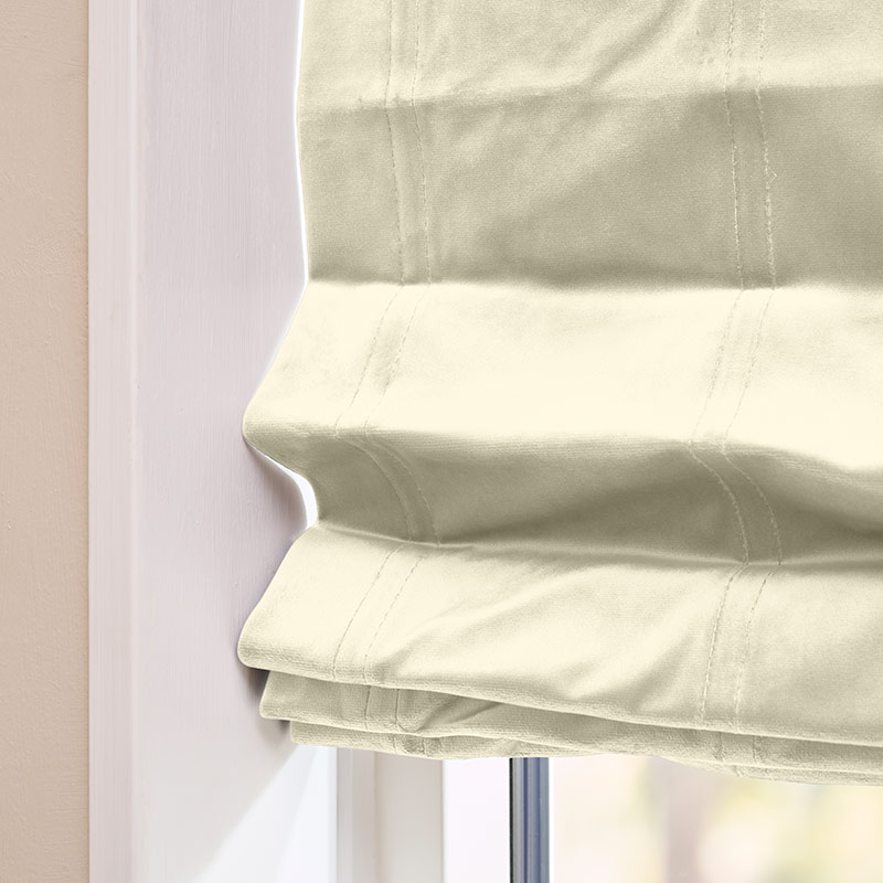Liftgardin Duchesse - Lys sand - Velour